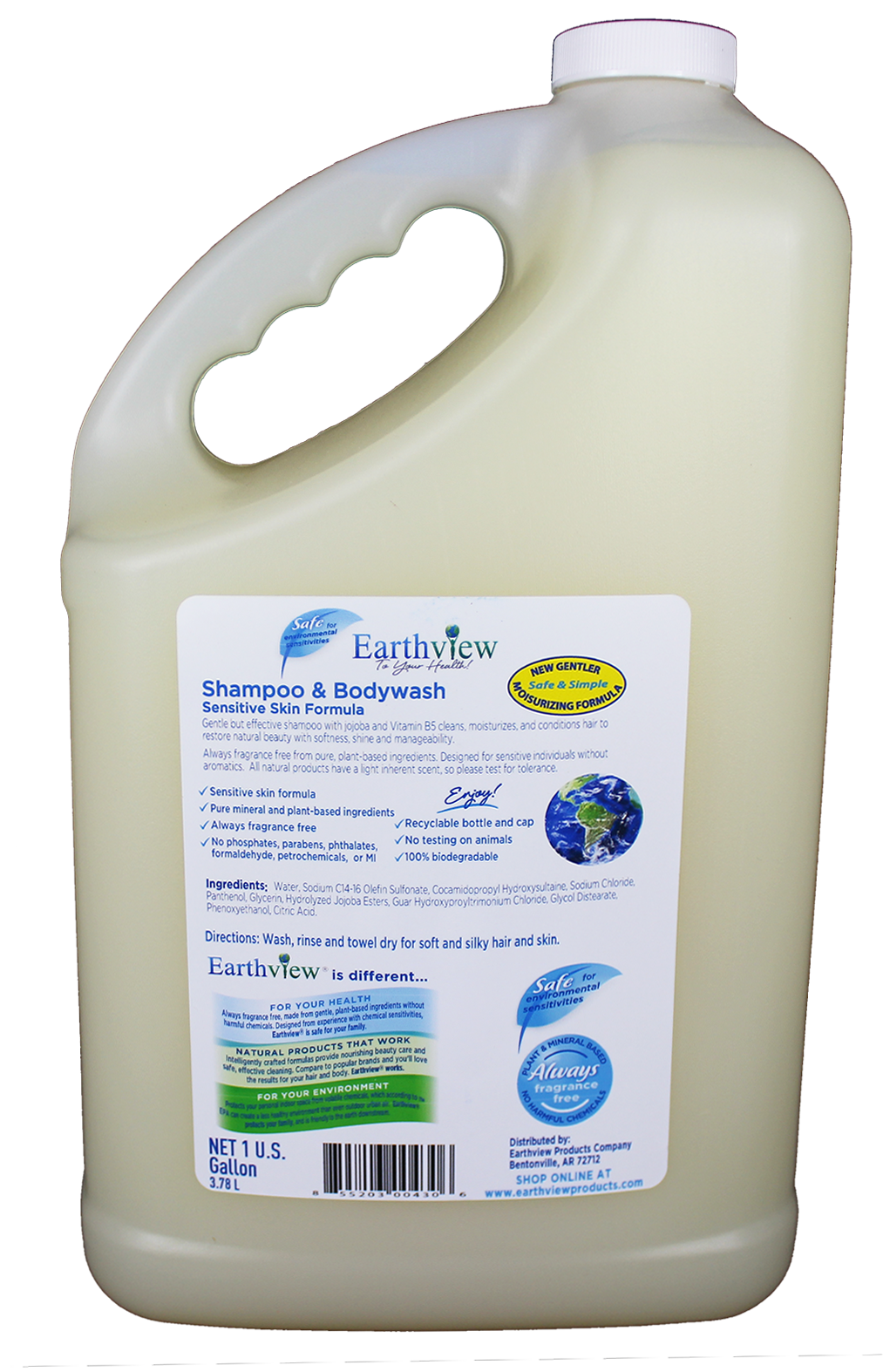 Shampoo Gallon BACK KO 1000 pixels wide NEW