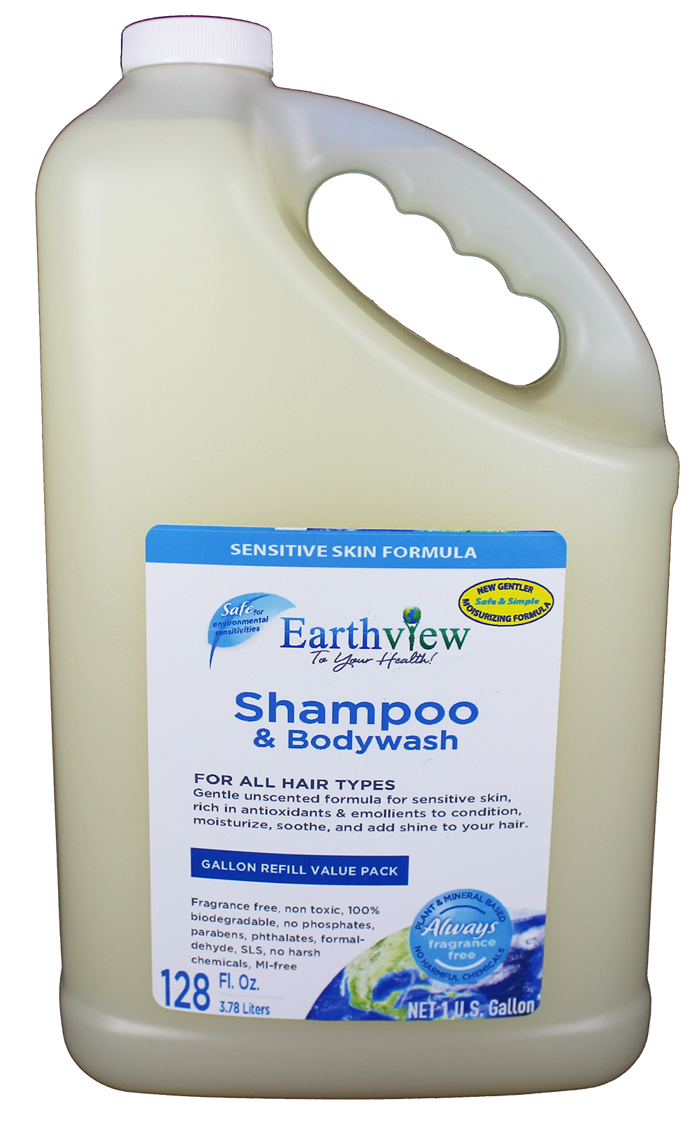 Shampoo Gallon FRONT KO 1000 pixels wide NEW
